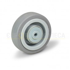 Колесо на еластичній гумі/сірий поліамід без кронштейна 28100 КЄ