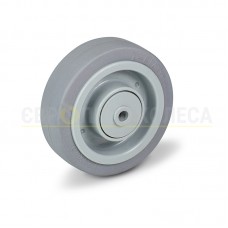 Колесо на еластичній гумі/сірий поліамід без кронштейна 28125 КЄ