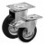 Series 10 - wheels for carts Rubber/steel