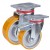 Series 51 - wheels for carts. Polyurethane/cast iron