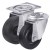 Series 67, 70, 71, 72 "pro" - heat-resistant wheels from -40 to +350 degrees for trolleys