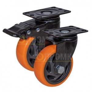 Серія 59 - колеса на поліуретані, кронштейн "Standard"