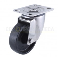 Колесо зі спец. волокна у поворотному термостійкому кронштейні "Standard Thermo" з майданчиком 6927С100 ВЄ