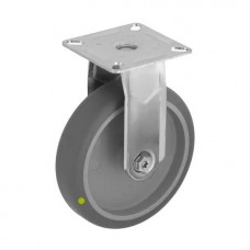 Антистатичне колесо на термопластичній гумі у неповоротному кронштейні "Standard" 6010АС100 ВЄ