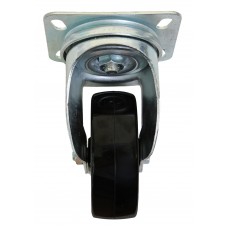 Phenolic wheel (+300 ° С) in swivel heat-resistant bracket with pad on a steel sleeve 7027100 VE