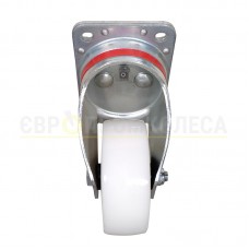 Колесо з поліаміду у поворотному посиленому кронштейні "Hard" з майданчикомі 3124125 КМП