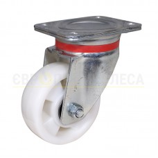 Колесо з поліаміду у поворотному посиленому кронштейні "Hard" з майданчикомі 3124125 КМП