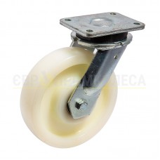 Колесо з поліаміду у надпосиленому поворотному кронштейні "Super hard" з майданчикомі 3125200 ККП