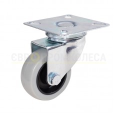 Колесо на поліуретані у поворотному кронштейні з майданчиком 5820050 СЄ
