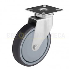 Колесо з поліпропілену у поворотному кронштейні з майданчиком 6221100 ВК