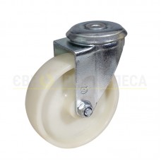 Колесо з термостійкого поліаміду у поворотному кронштейні "Standard" з отвором 7380100 ВЄ