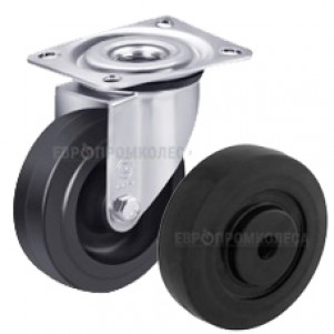 Series 67 - heat-resistant wheels for trolleys -40+260C. Silicone / special fibers 
