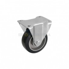 Fixed medium duty wheel on elastic rubber 2012125 BМ