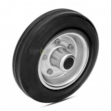 Wheel on a black rubber without a bracket 10160 RС