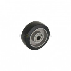 Wheel on elastic rubber without bracket 20125 BE