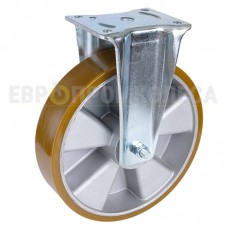Wheel made of polyurethane fixed wheel, bracket type "hard" series with pad 5014250 BСH