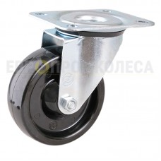Heat-resistant phenolic wheel in swivel standart bracket with pad 7020100 BЕ