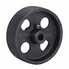 Heat-resistant cast iron wheel without bracket 72100 BU